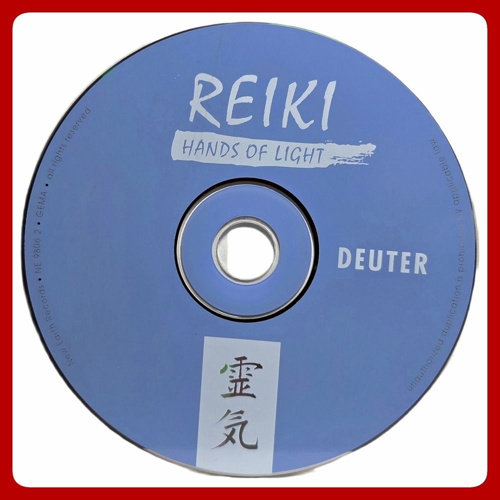 Reiki Hands Of Light Deuter Audio CD Ambient Healing Meditation Earth Record